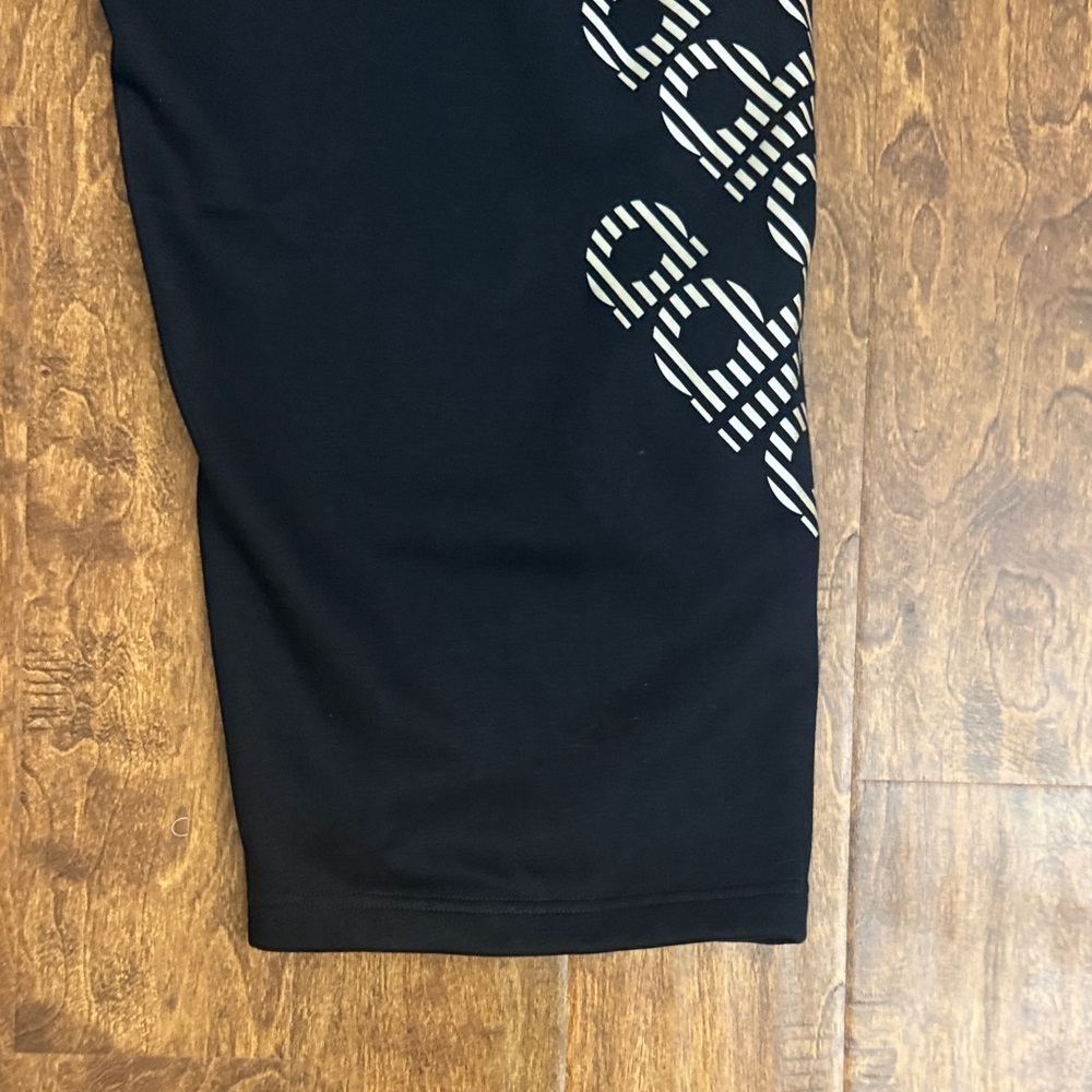 Adidas Club Black Graphic Logo Sweatpants Size L - Picture 15 of 16